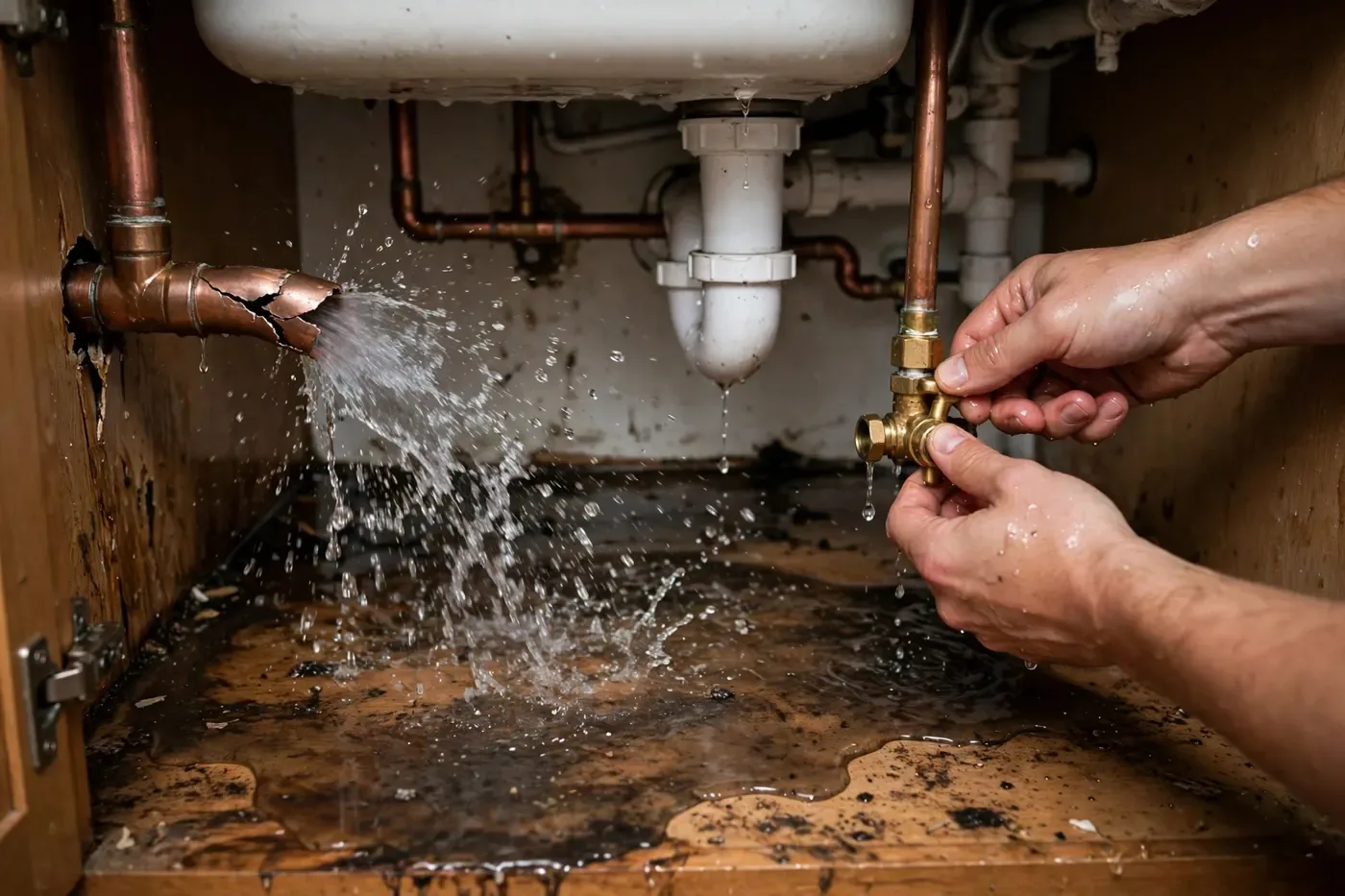 Basement flood cleanup and water extraction in Littleton CO